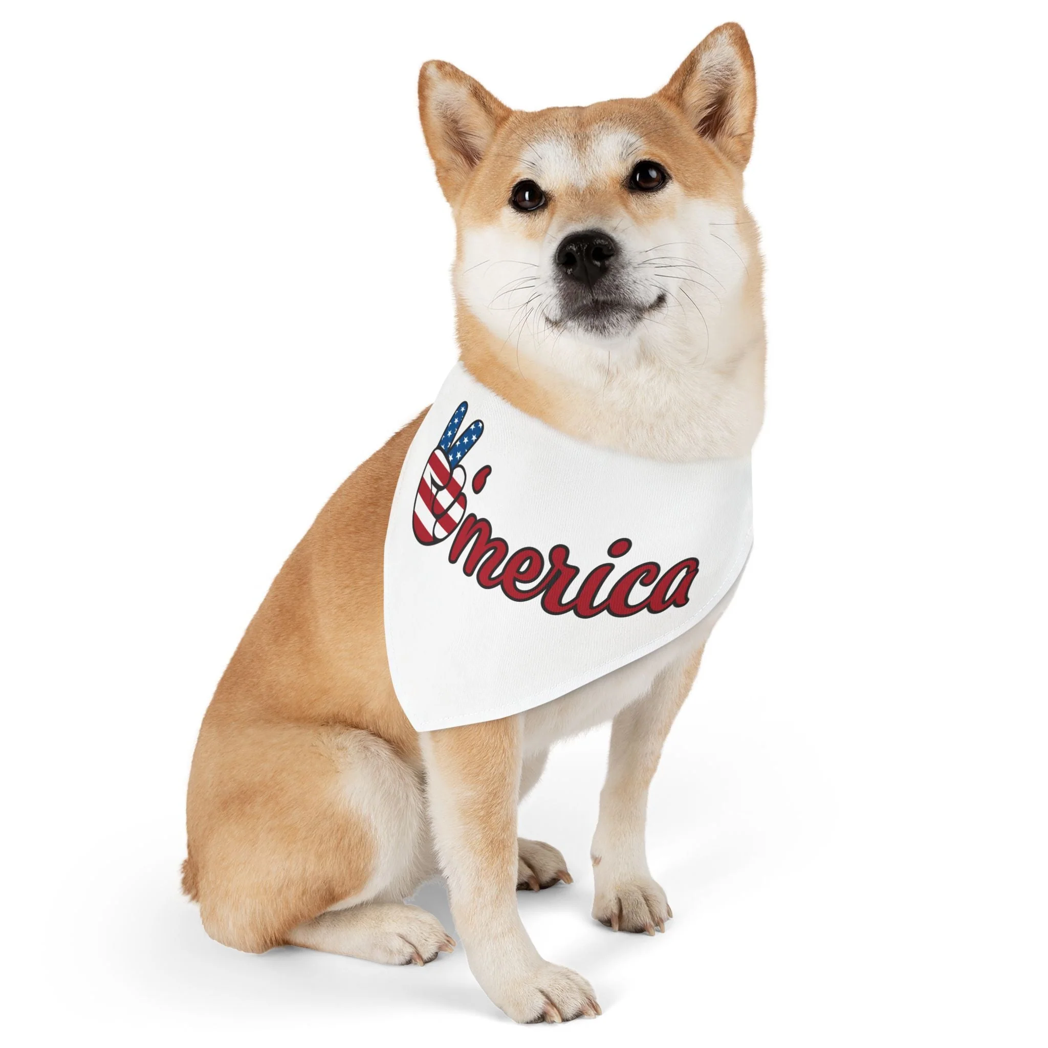 Stars and Stripes Patriotic Dog Bandana - Image 6