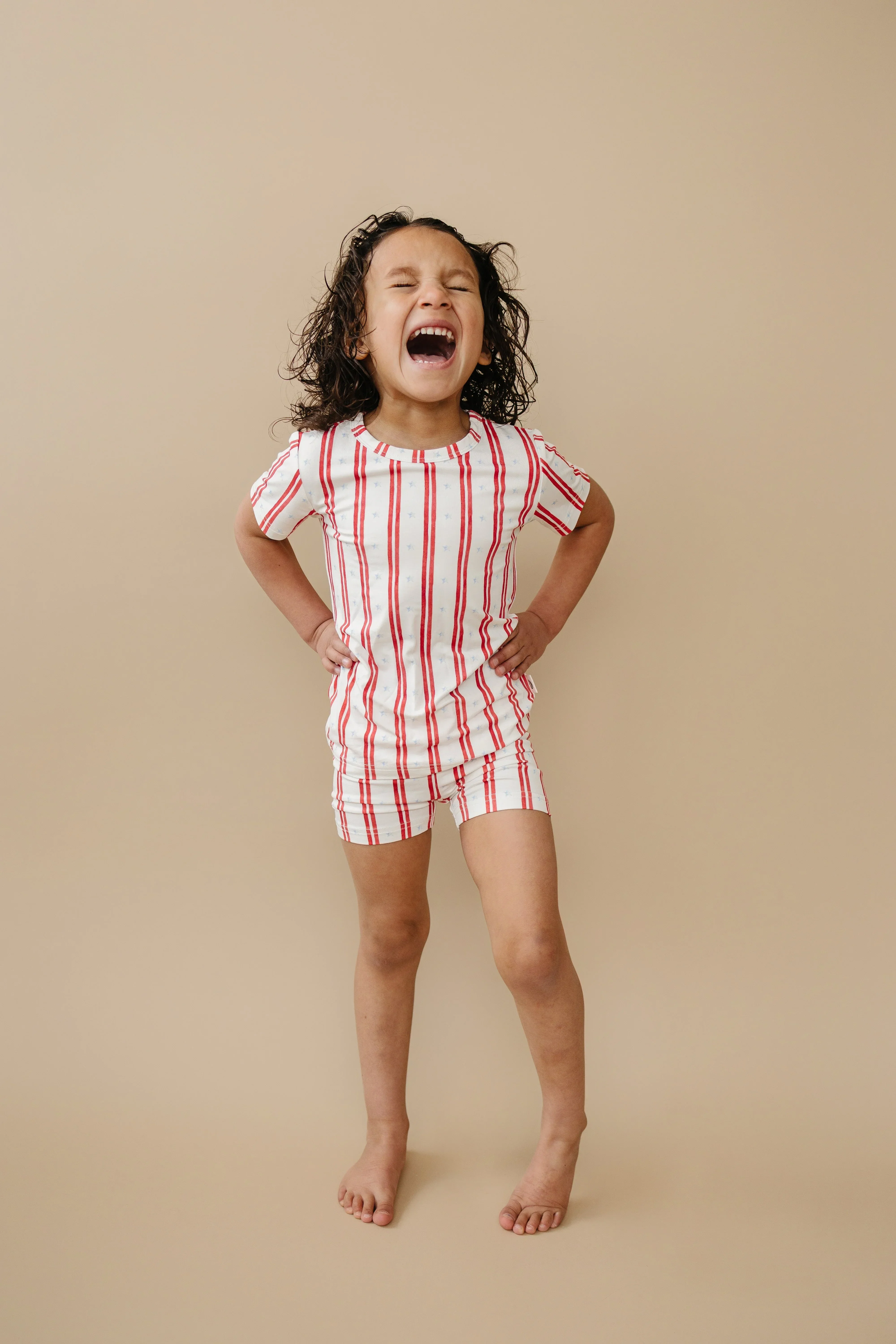Stars & Stripes 2pc Bamboo Pajamas - Image 12