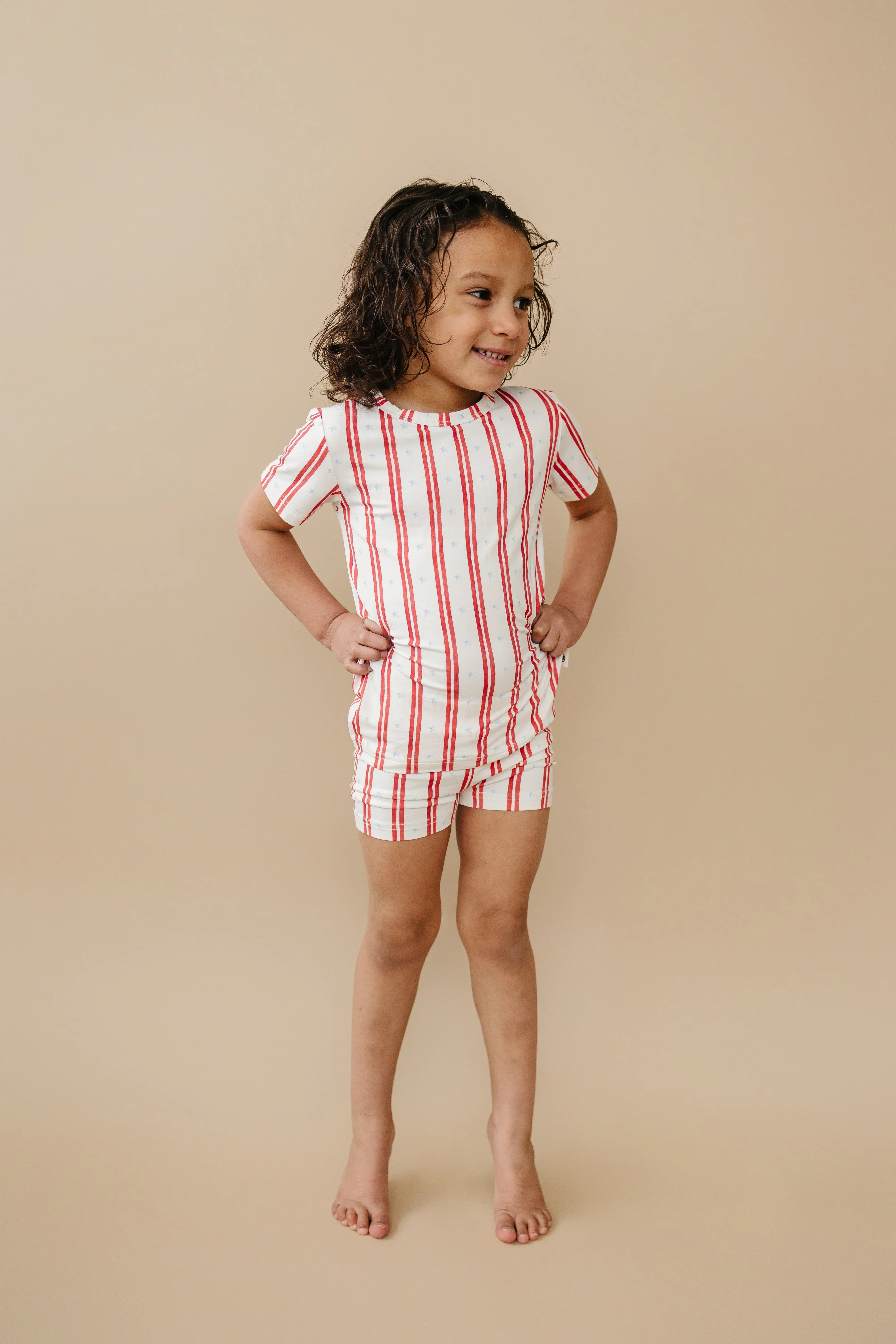 Stars & Stripes 2pc Bamboo Pajamas - Image 13