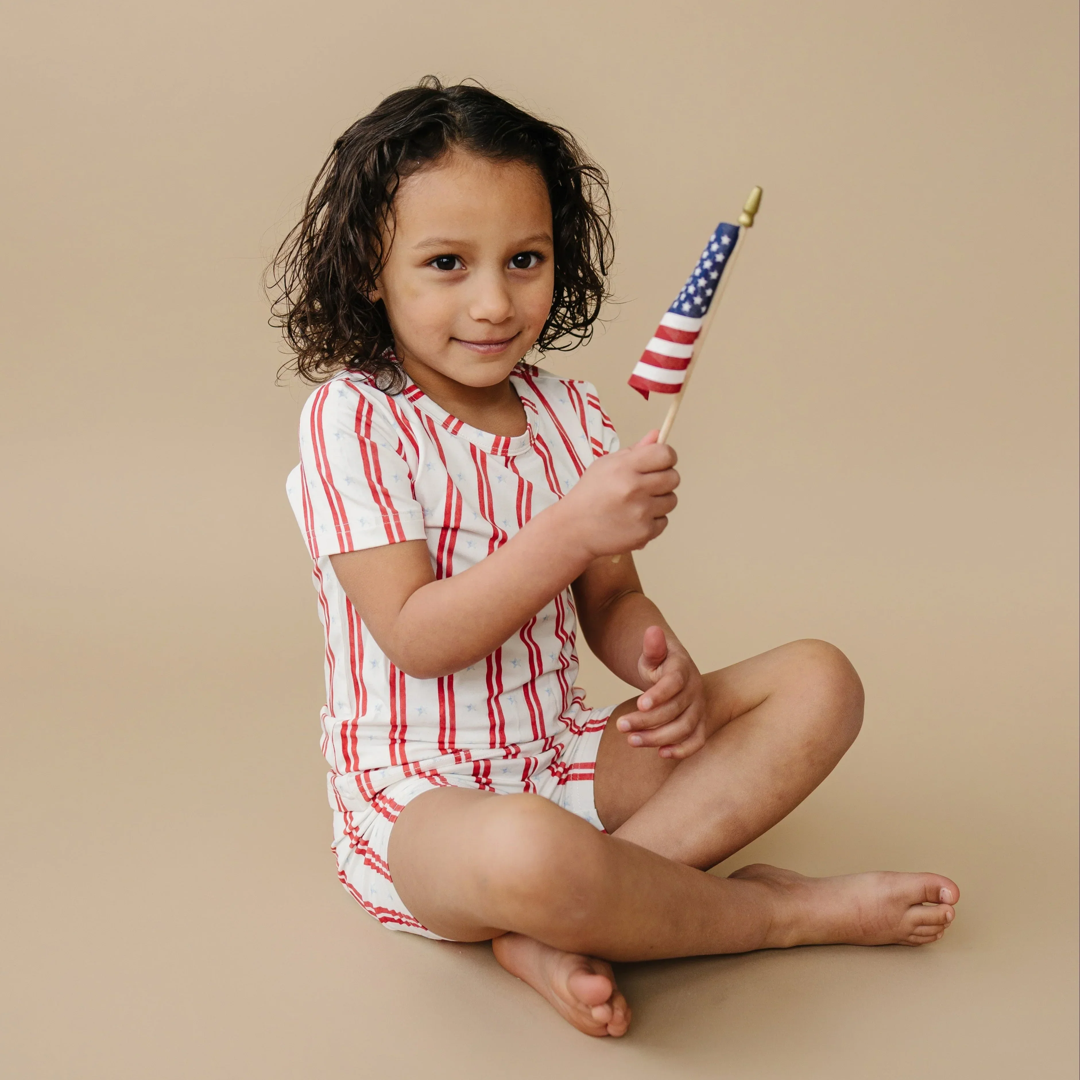 Stars & Stripes 2pc Bamboo Pajamas - Image 16