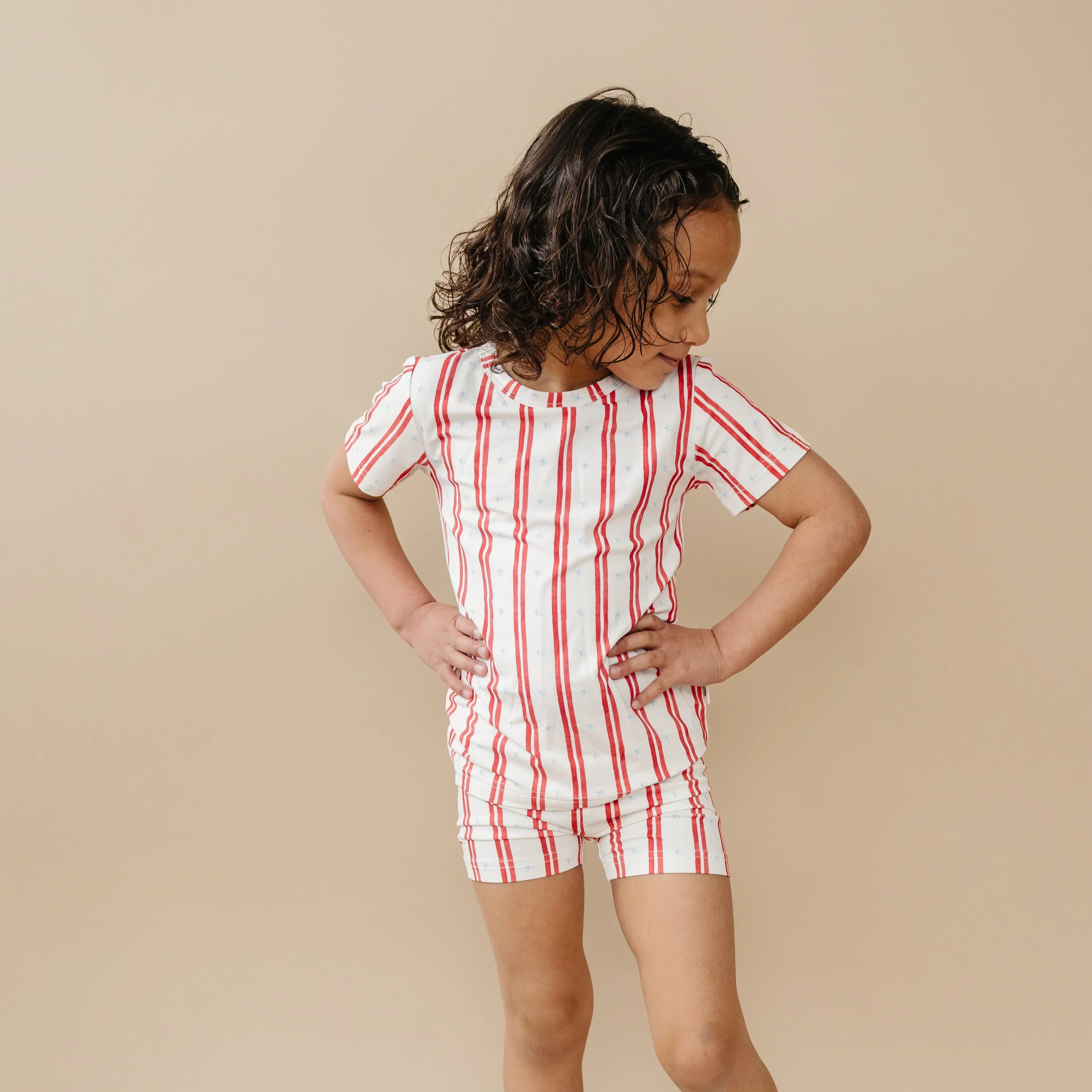 Stars & Stripes 2pc Bamboo Pajamas - Image 4
