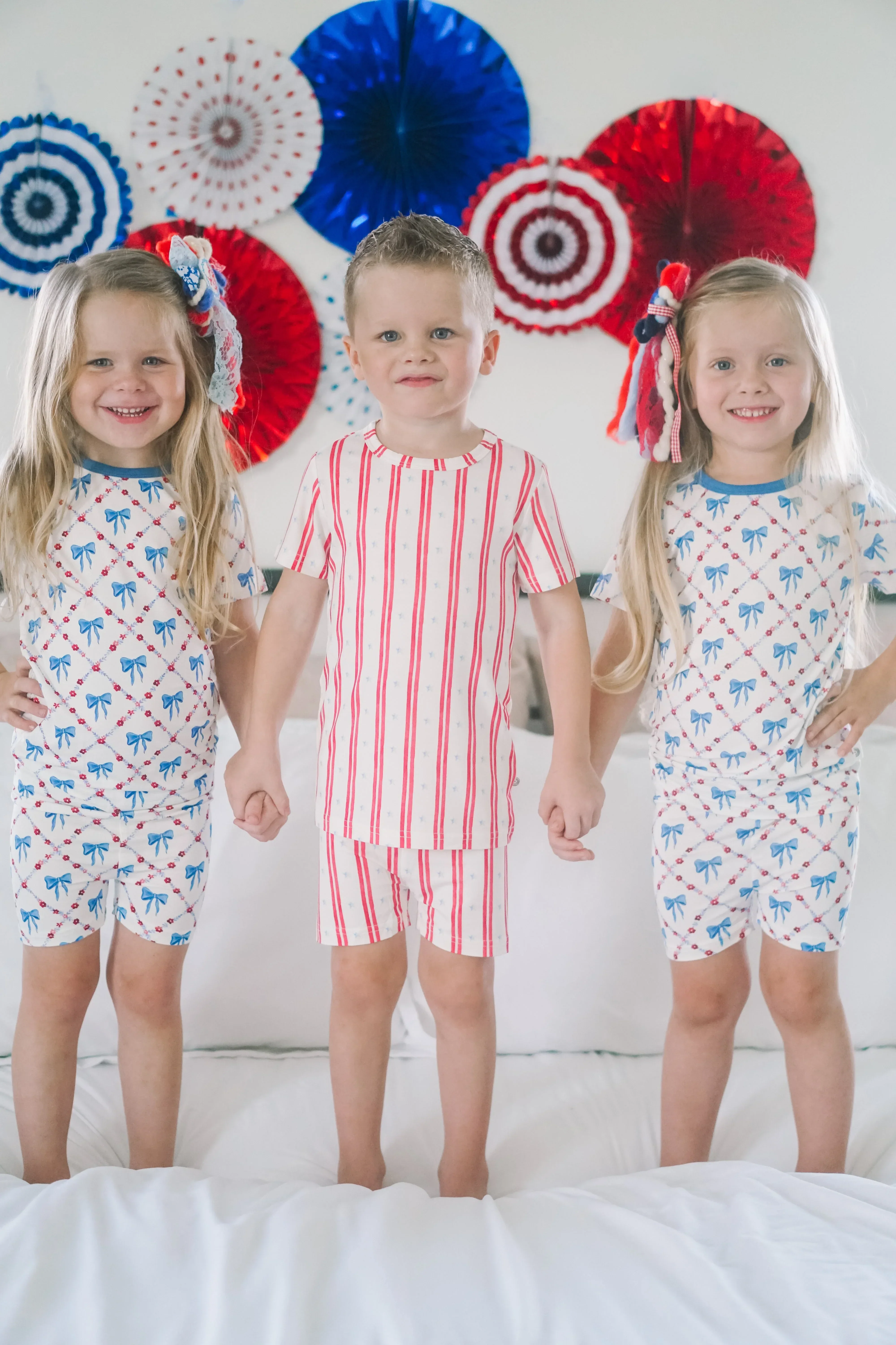 Stars & Stripes 2pc Bamboo Pajamas - Image 7