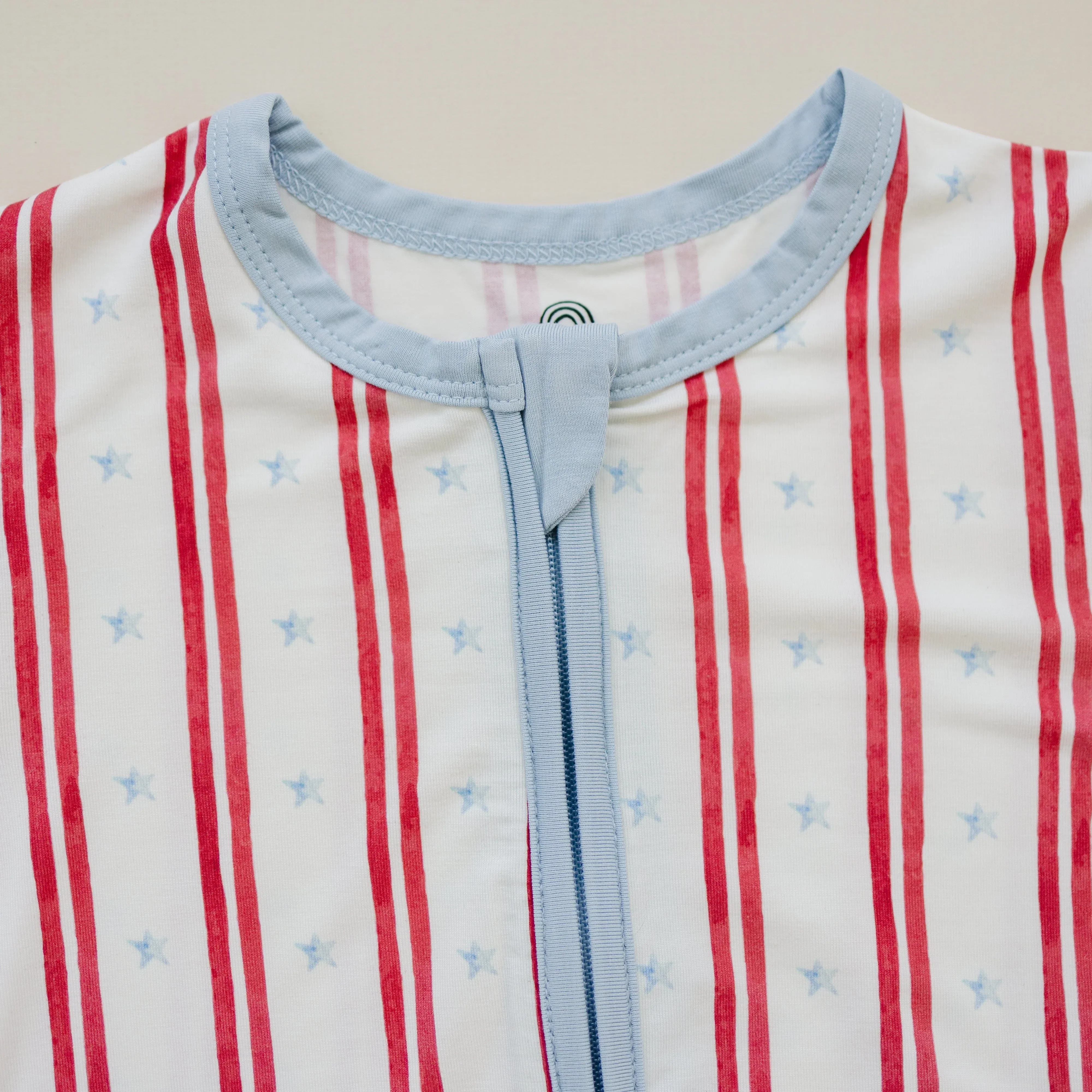 Stars & Stripes Bamboo Shorty Pajamas - Image 5