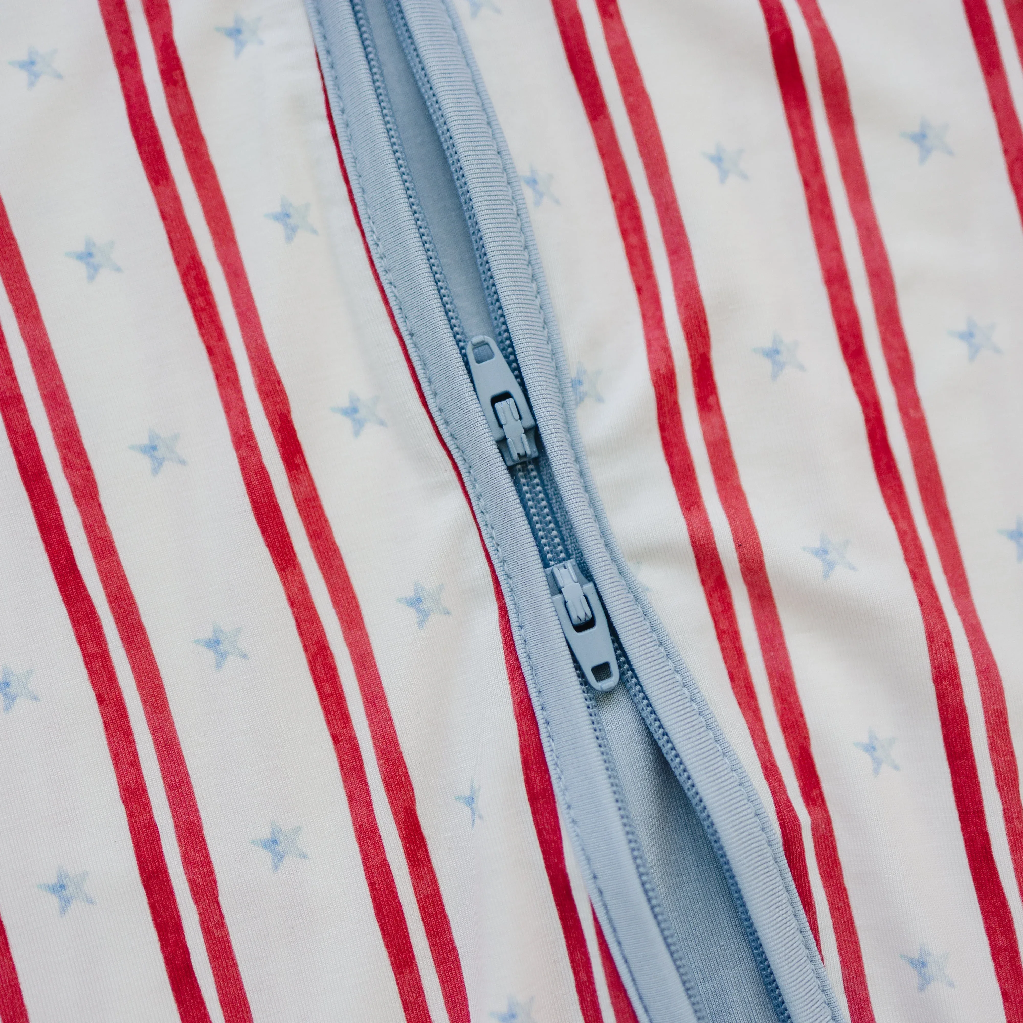 Stars & Stripes Bamboo Shorty Pajamas - Image 7