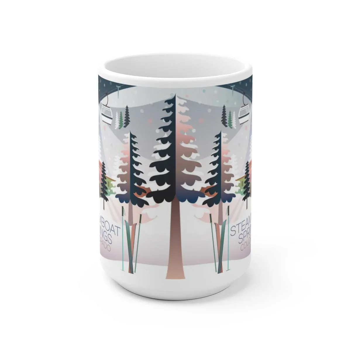 STEAMBOAT SPRINGS WINTER 11 OZ OR 15 OZ CERAMIC MUG - Image 2