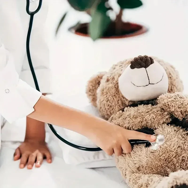 Stethoscope Toy, Simulated Doctor Toy, Nurse Health Medical Single Head Stethoscope, Role-playing Pretend Doctor Toy - Image 2