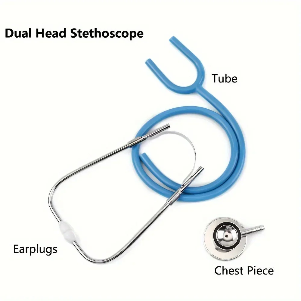 Stethoscope Toy, Simulated Doctor Toy, Nurse Health Medical Single Head Stethoscope, Role-playing Pretend Doctor Toy - Image 4
