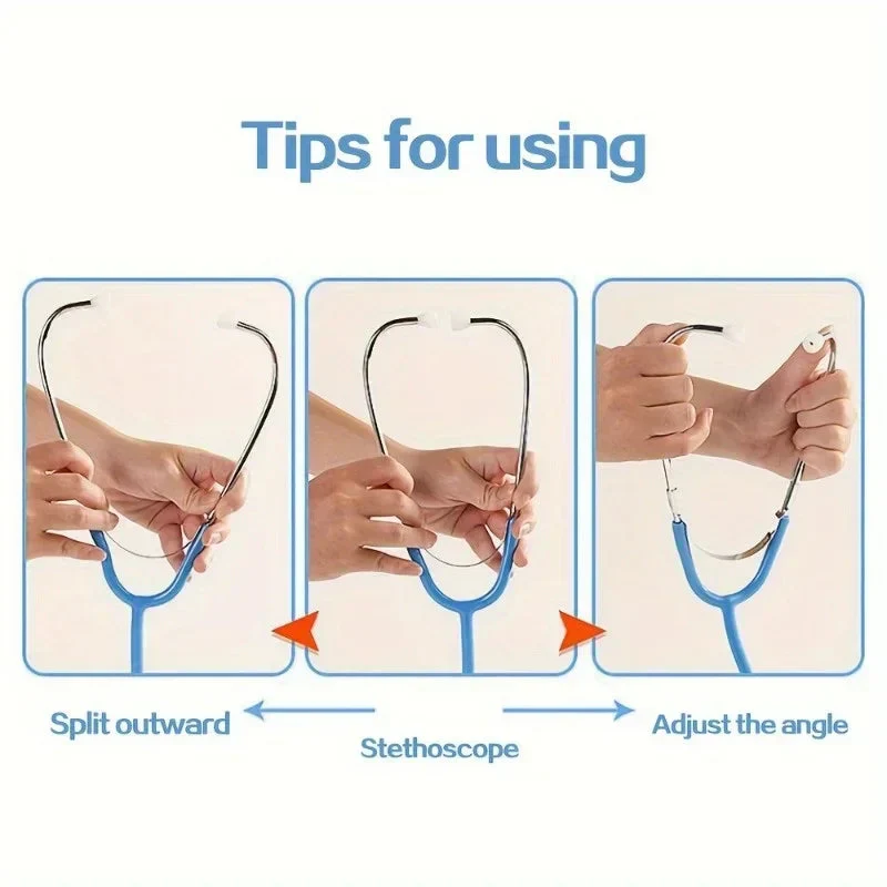 Stethoscope Toy, Simulated Doctor Toy, Nurse Health Medical Single Head Stethoscope, Role-playing Pretend Doctor Toy - Image 6