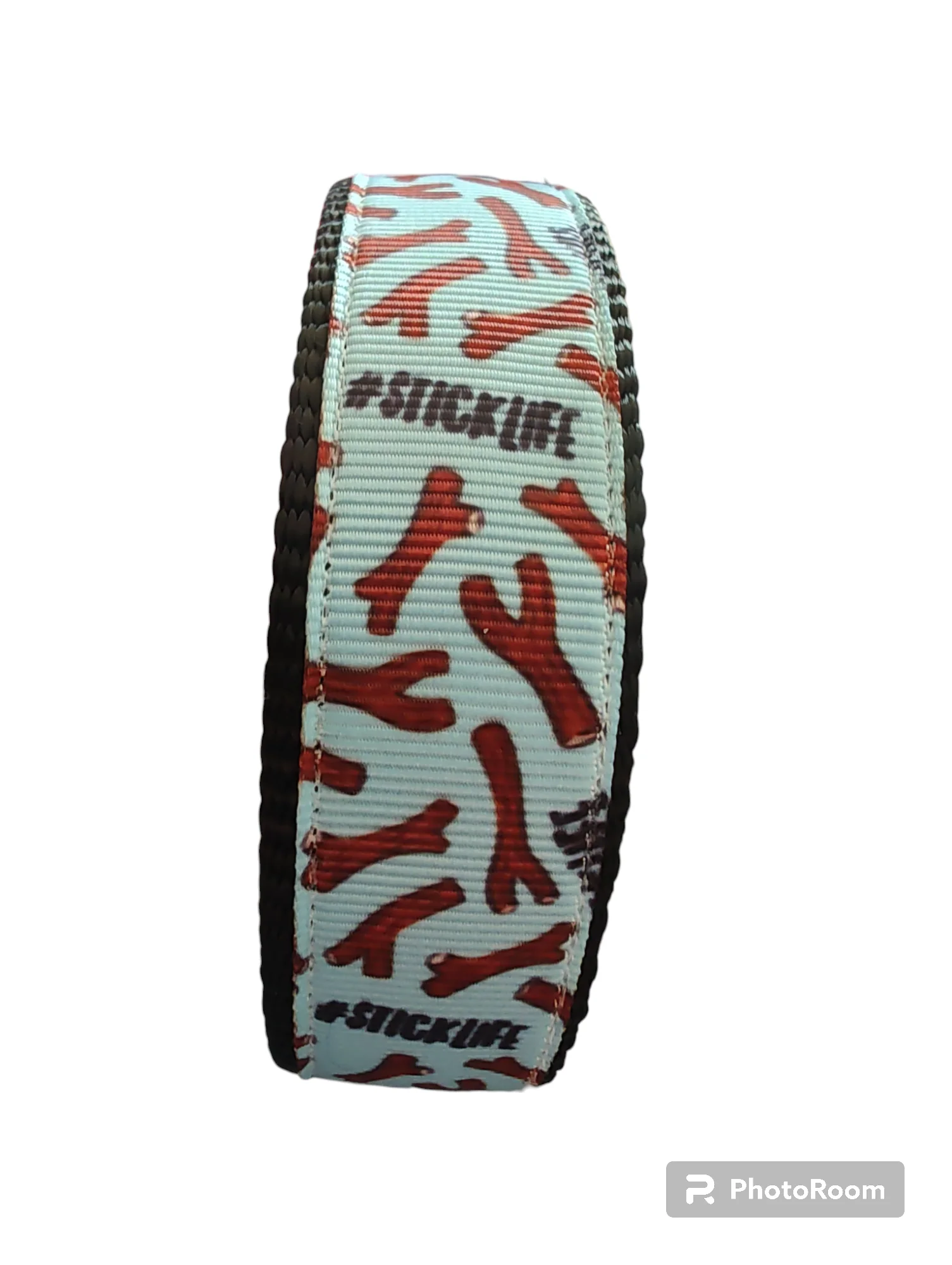 # Stick Life Black Nylon Dog Collar MD, LG, XL, Leash - Image 2
