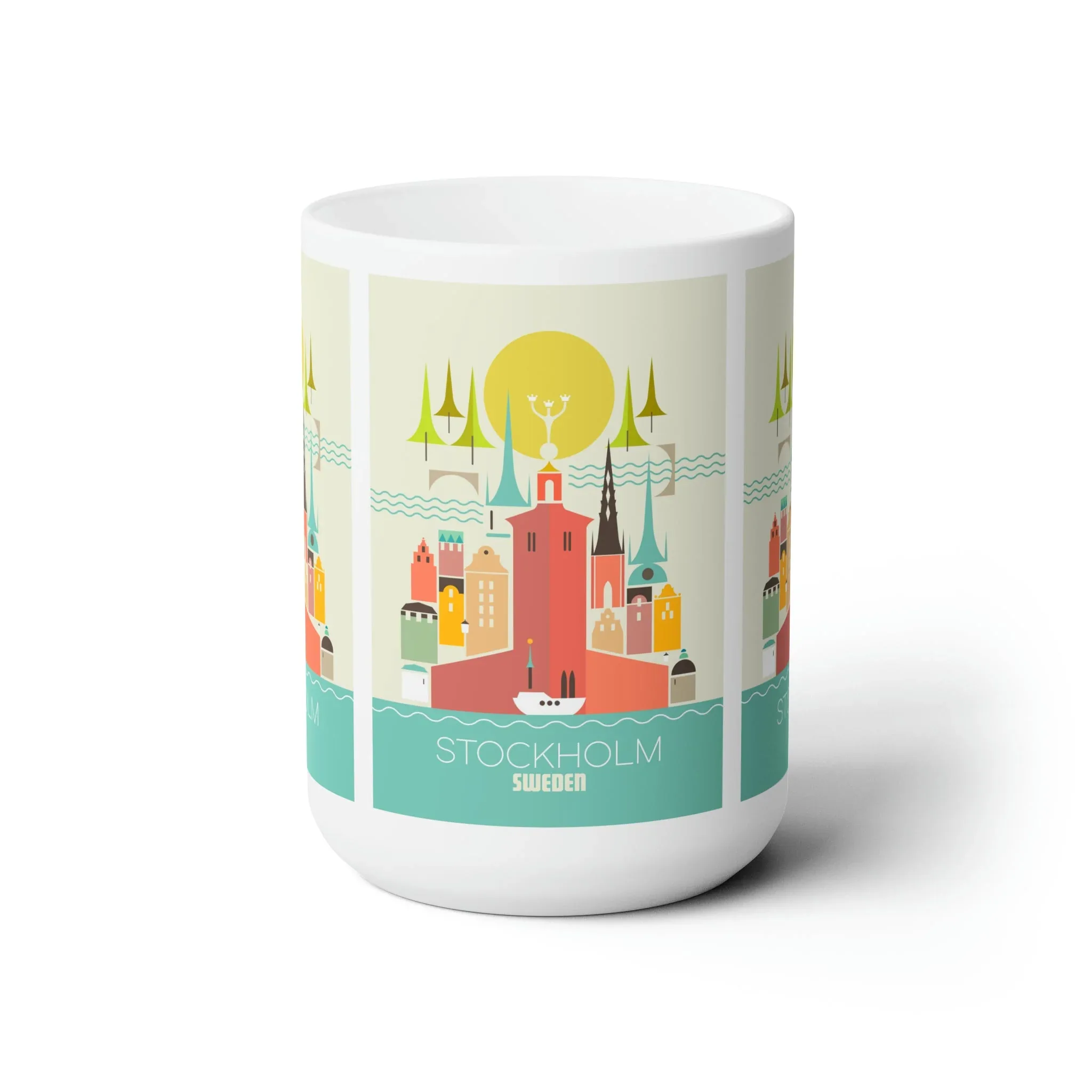 Stockholm Ceramic Mug 11oz or 15oz - Image 2