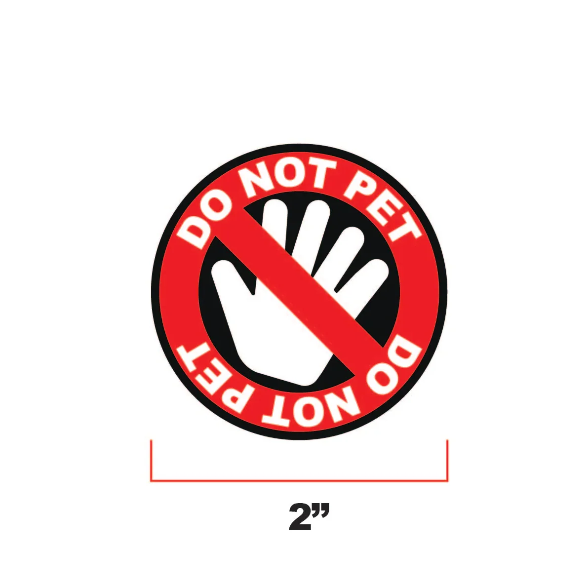 Stop Do Not Pet Morale Patch - Image 2
