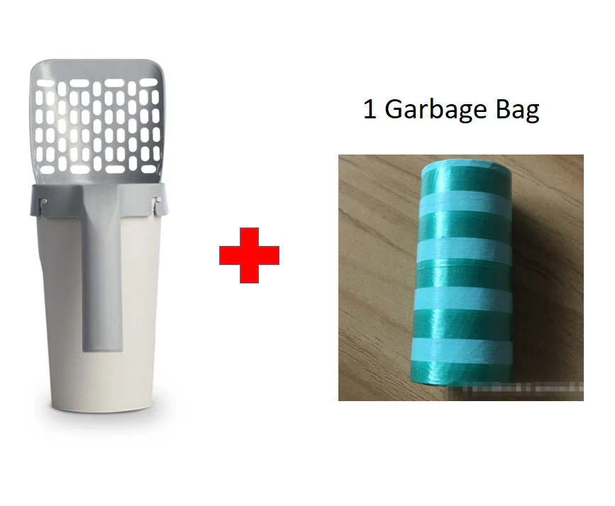 Storage Box Integrated Cat Litter Shovel - Image 11