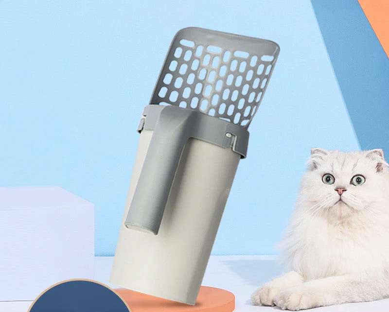 Storage Box Integrated Cat Litter Shovel - Image 5