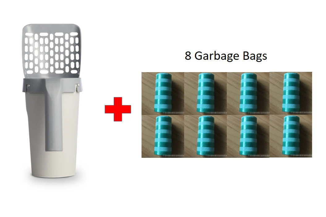 Storage Box Integrated Cat Litter Shovel - Image 7