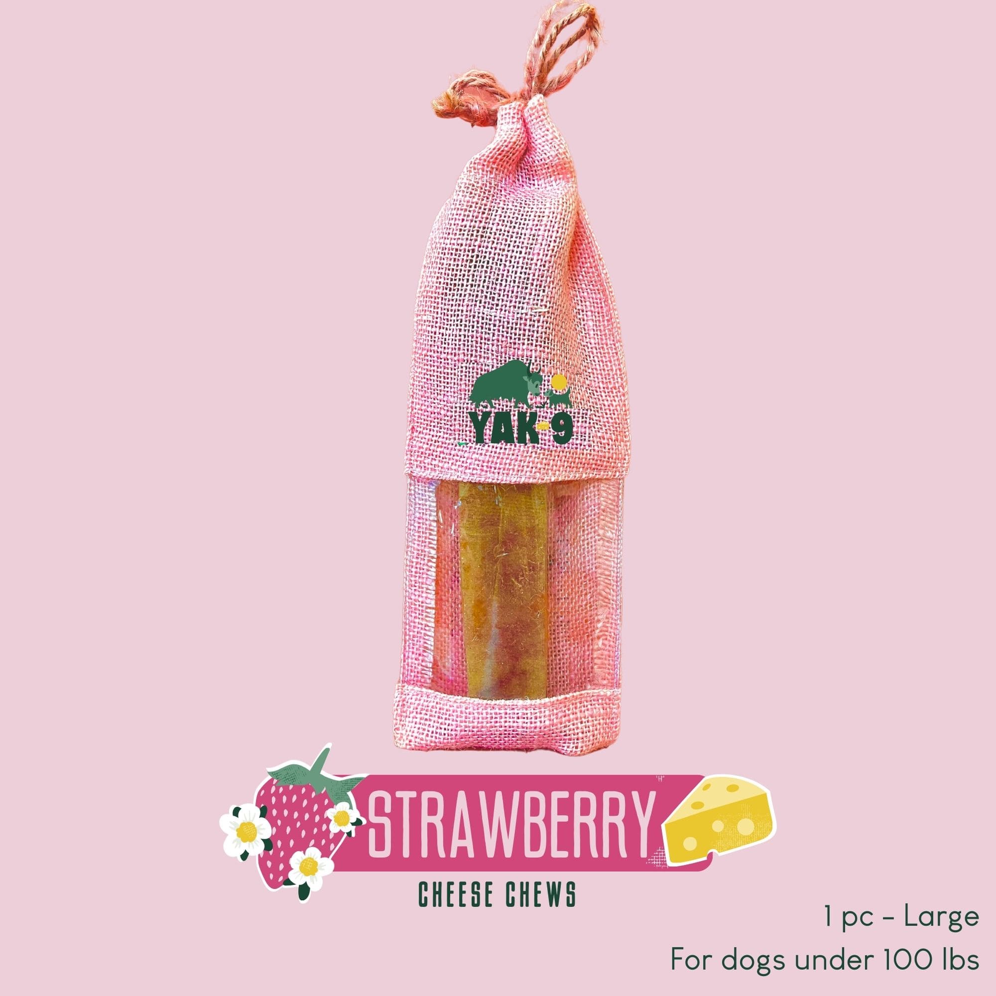 Strawberry Cheese Chews for Dogs - Image 10