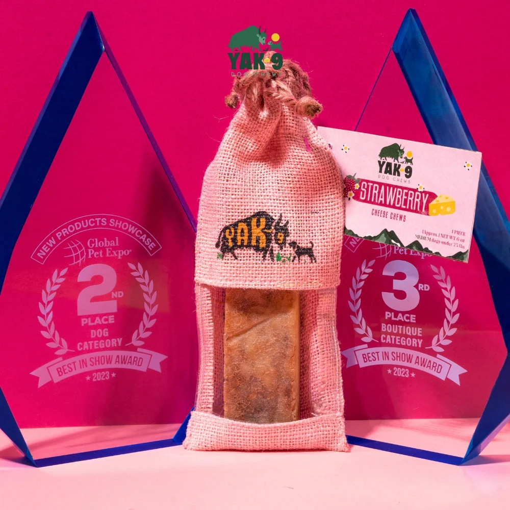Strawberry Cheese Chews for Dogs - Image 2