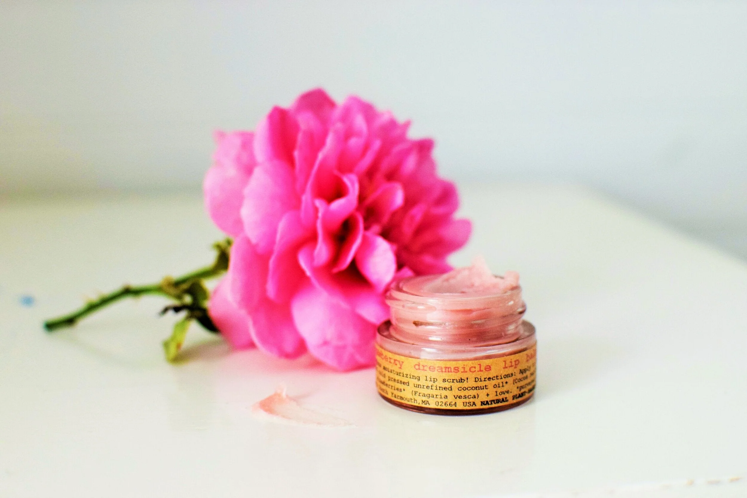 Strawberry Dreamsicle Lip Balm Scrub - Image 14