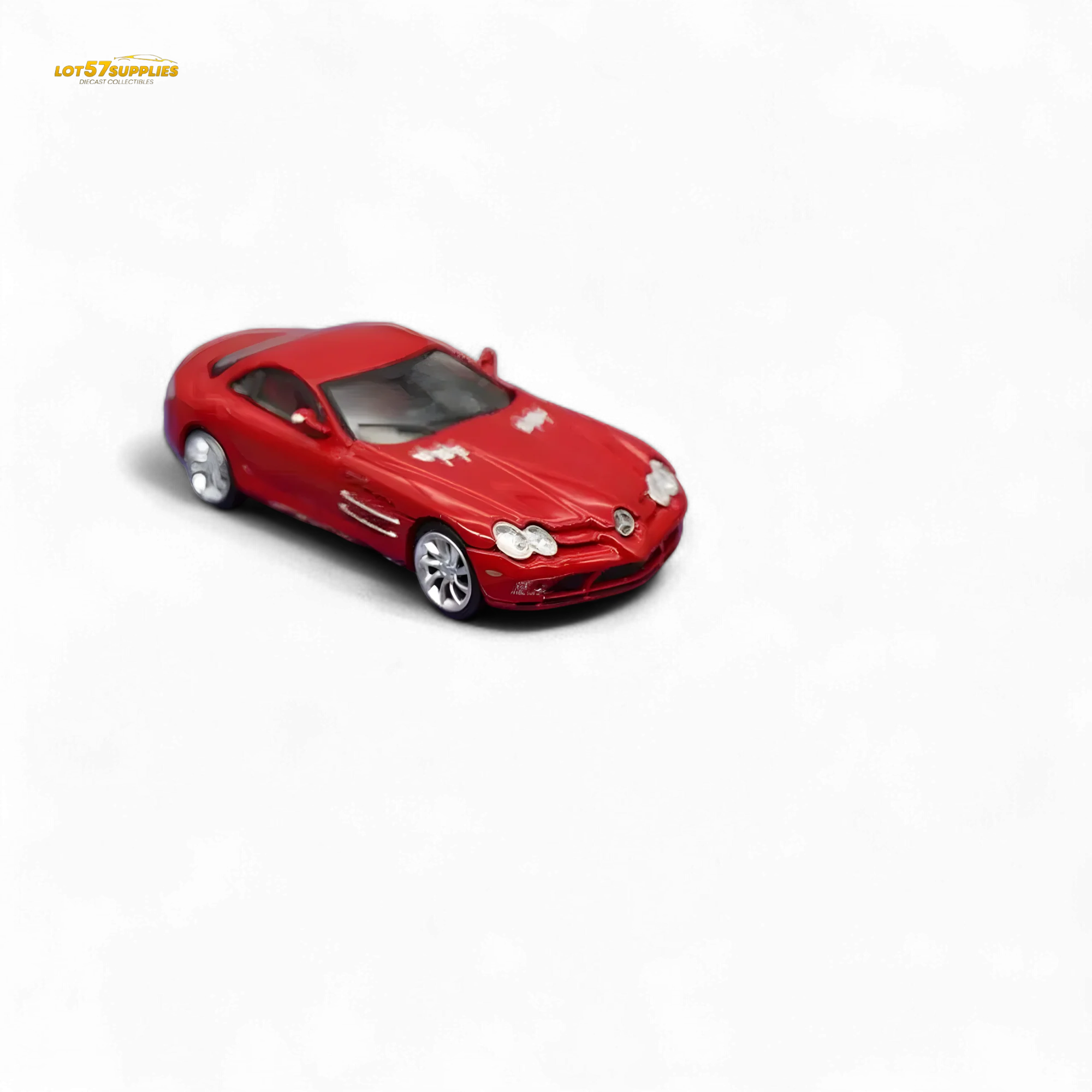 Street Weapon Mercedes-Benz McLaren SLR Red 1:64 - Image 4