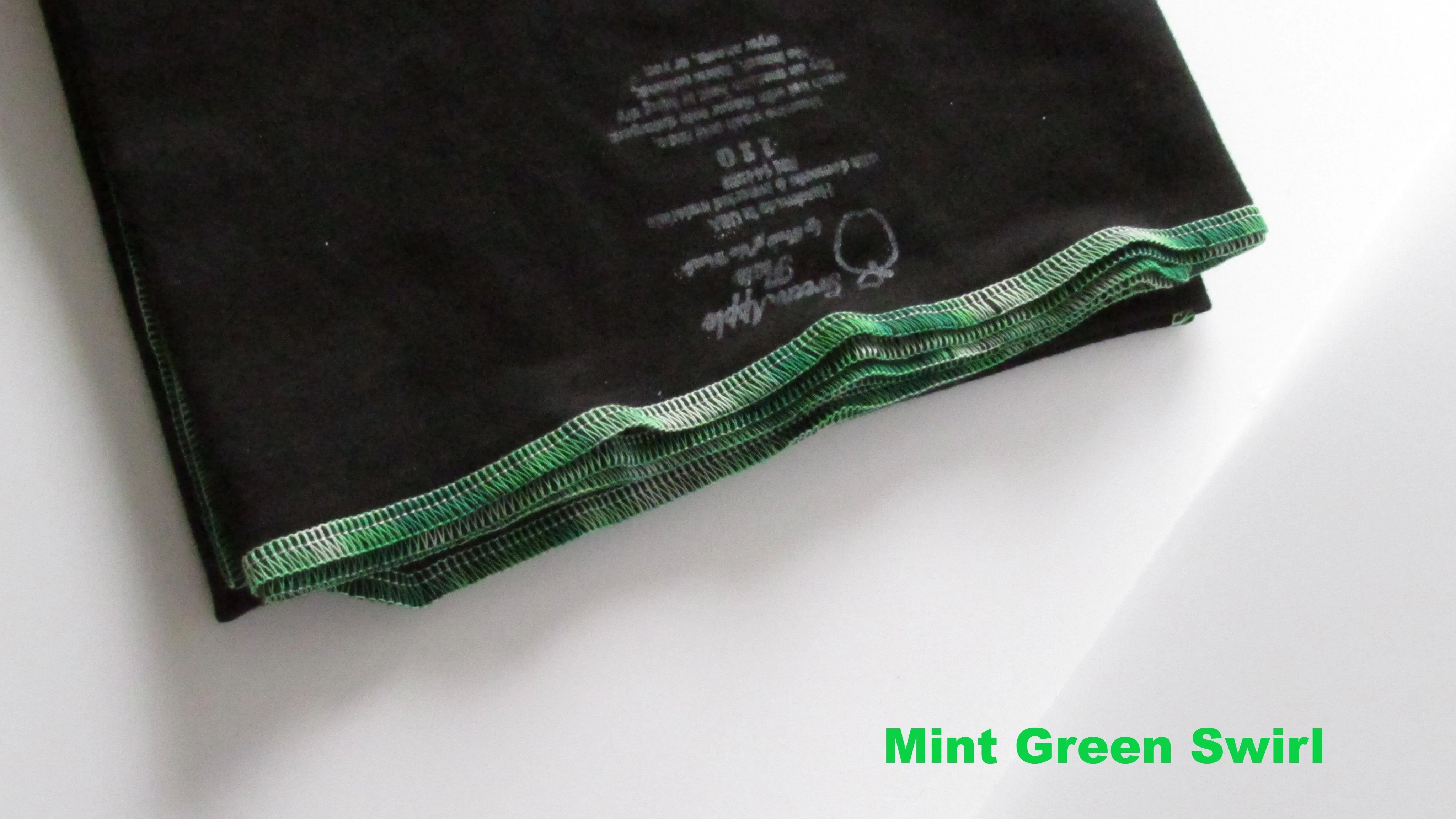 Stretchy flat cloth diapers in Black - Image 11