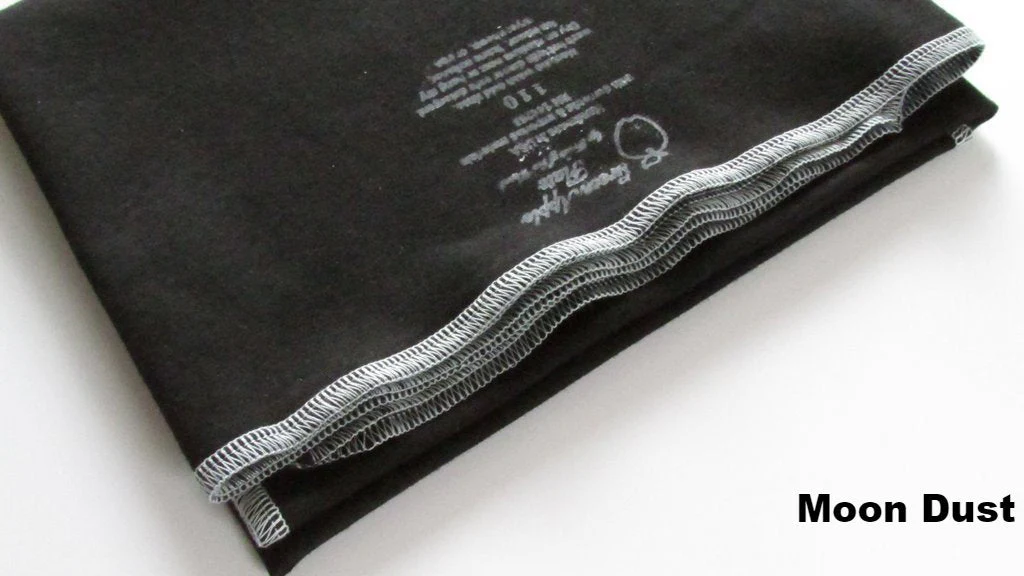 Stretchy flat cloth diapers in Black - Image 17