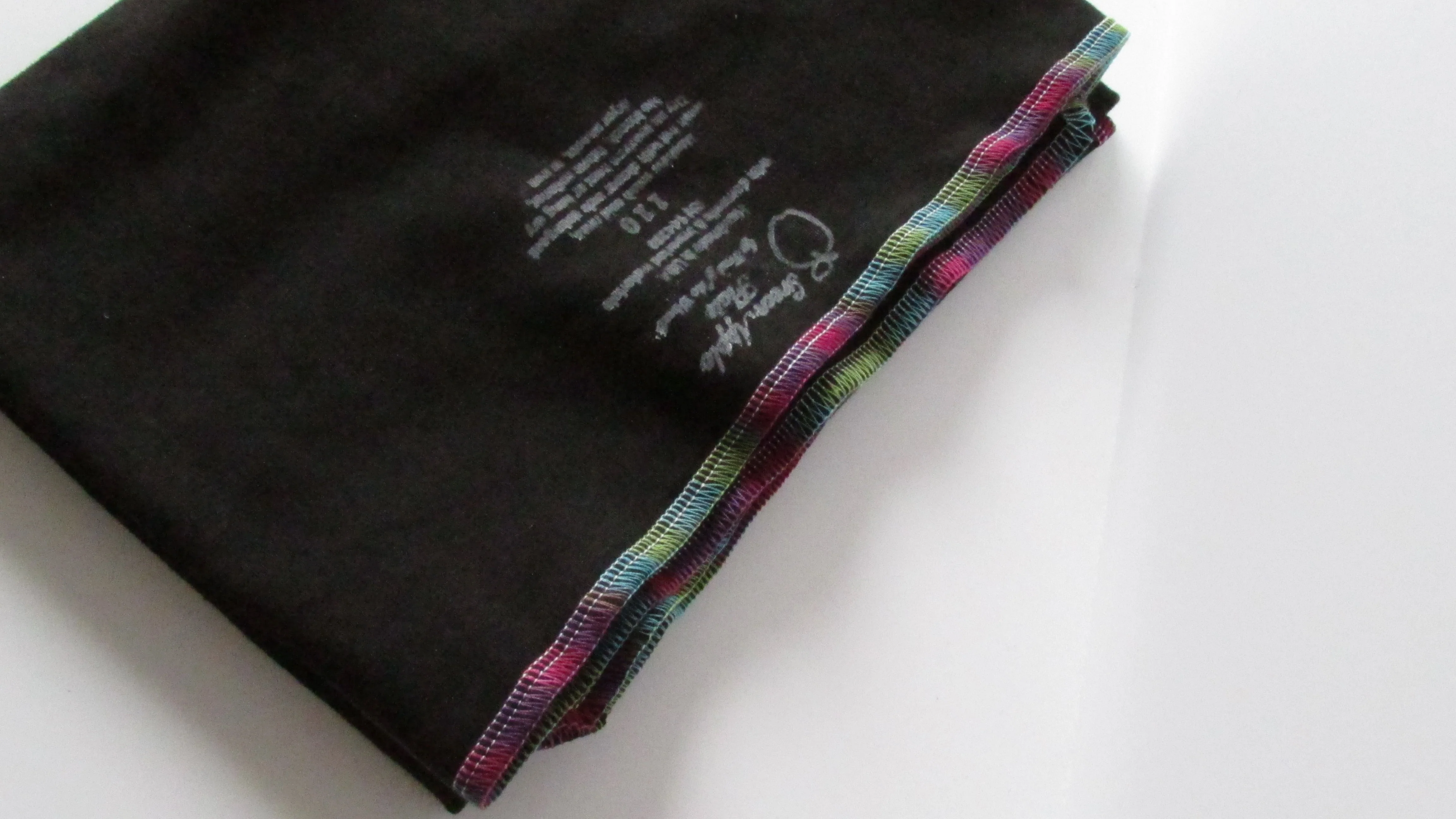 Stretchy flat cloth diapers in Black - Image 5