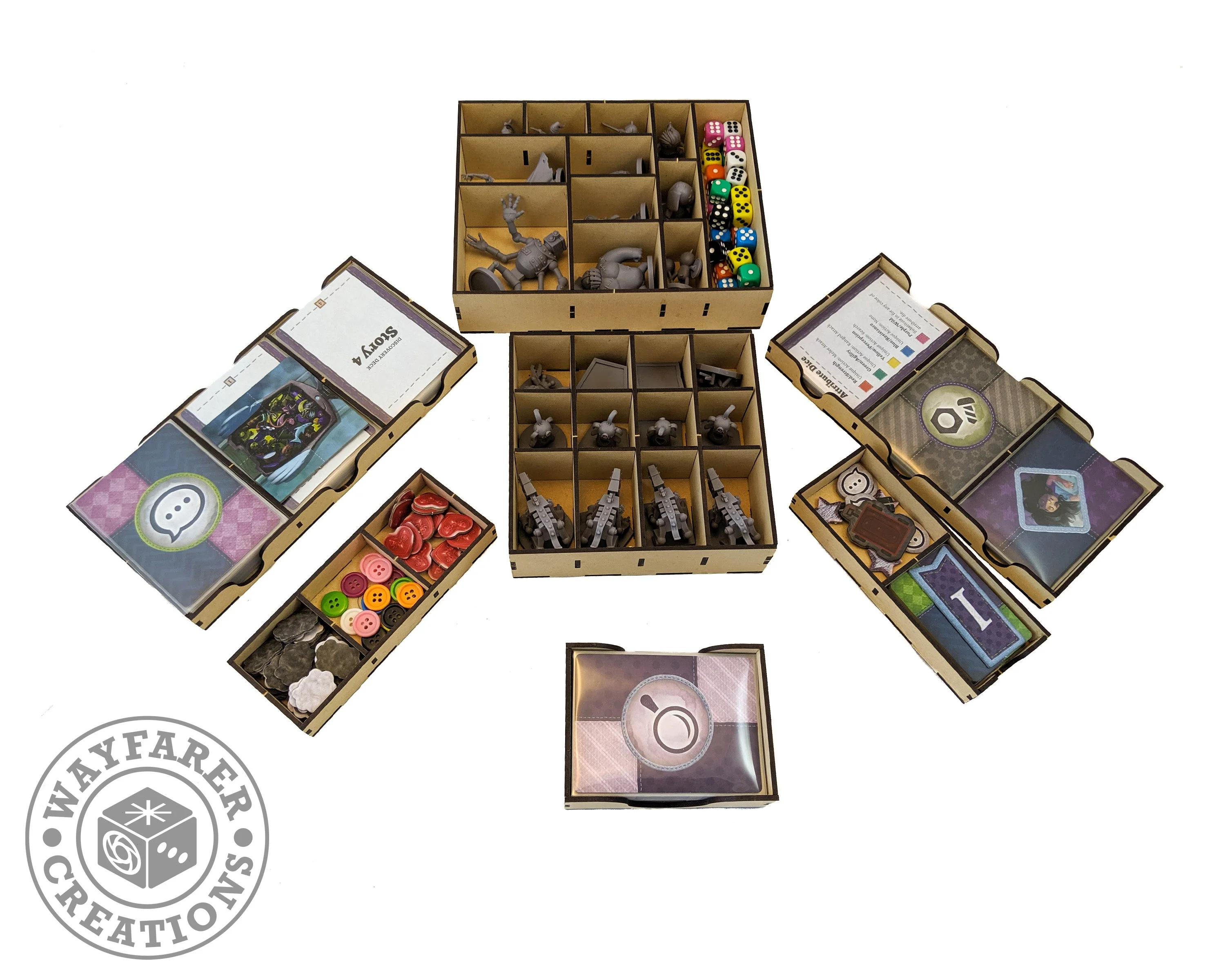 Stuffed Fables Board Game Organizer Insert - Image 3