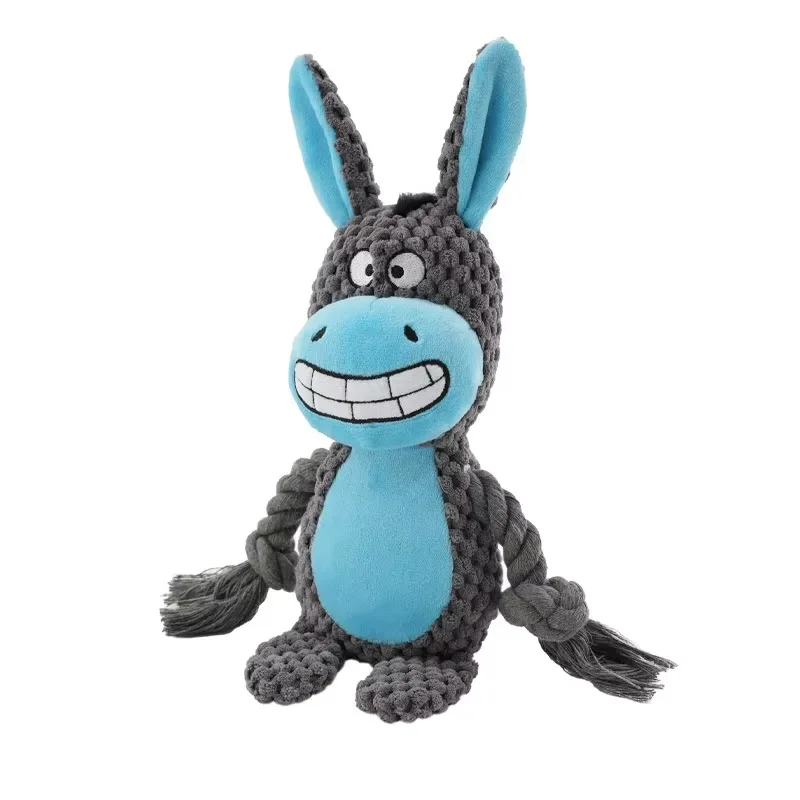 Stuffed Raw Small Joint Dog Chew Toy – Plush, Durable & Squeaky - Image 14