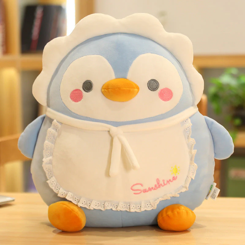 Stuffed Soft Bear Chick Plush Toys Cartoon Animals Penguin Pig Seal Pillow Kids Doll Cushion Children Gift - Image 2