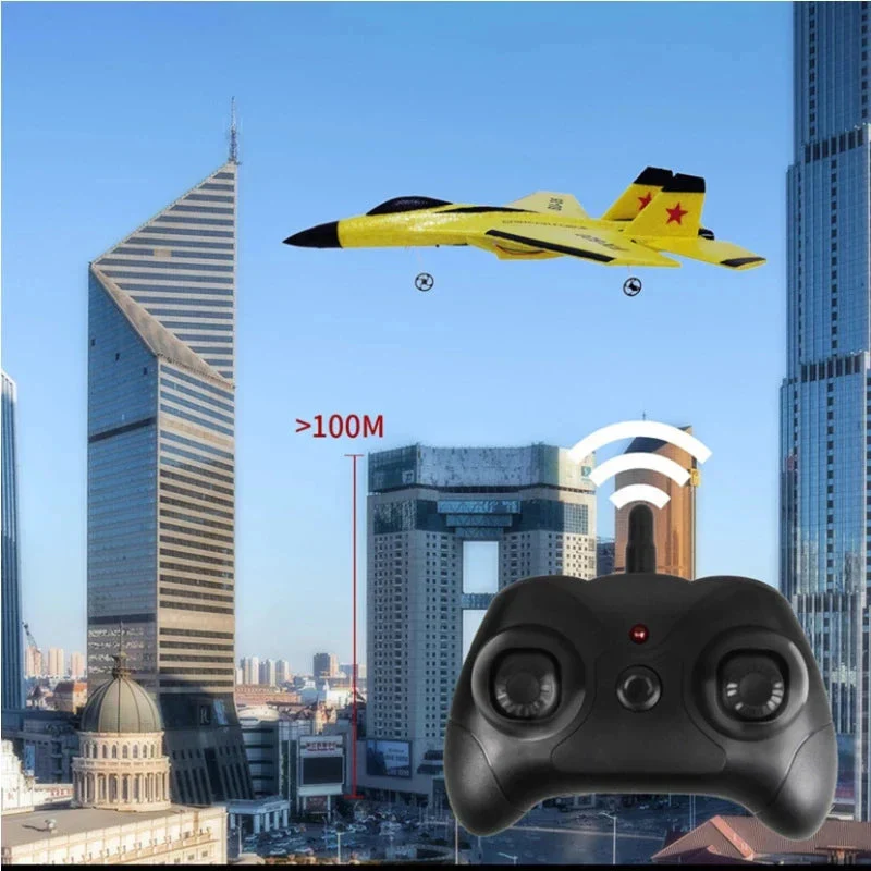 SU35 RC Plane FX620 FX820 2.4G Remote Control Flying Model Glider Airplane With LED Lights Aircraft Foam Toys For Children Gifts - Image 2