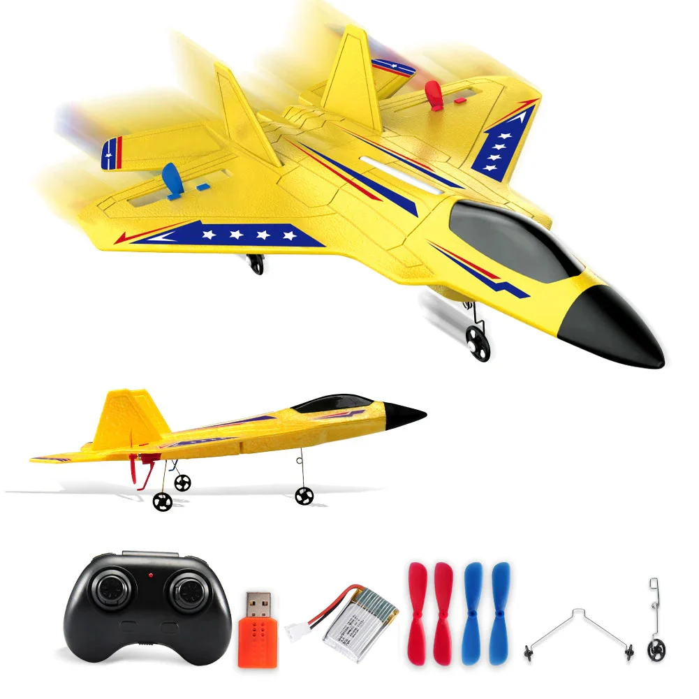 SU35 RC Plane FX620 FX820 2.4G Remote Control Flying Model Glider Airplane With LED Lights Aircraft Foam Toys For Children Gifts - Image 7
