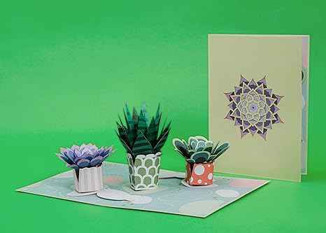 Succulents Pop Up Card - Image 6