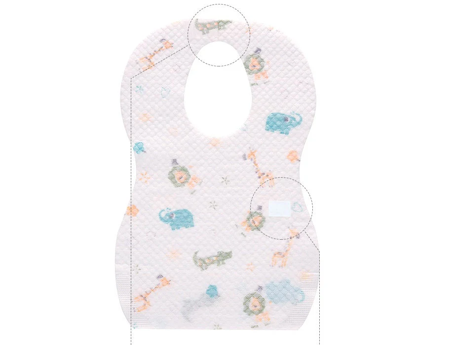 Summer baby eating bib baby - Image 6