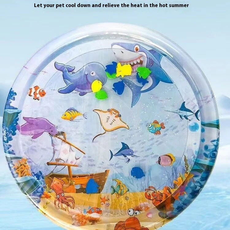 Summer Cooling Inflatable Pet Water Mat - Image 10