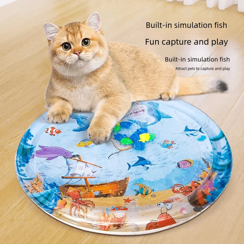 Summer Cooling Inflatable Pet Water Mat - Image 2