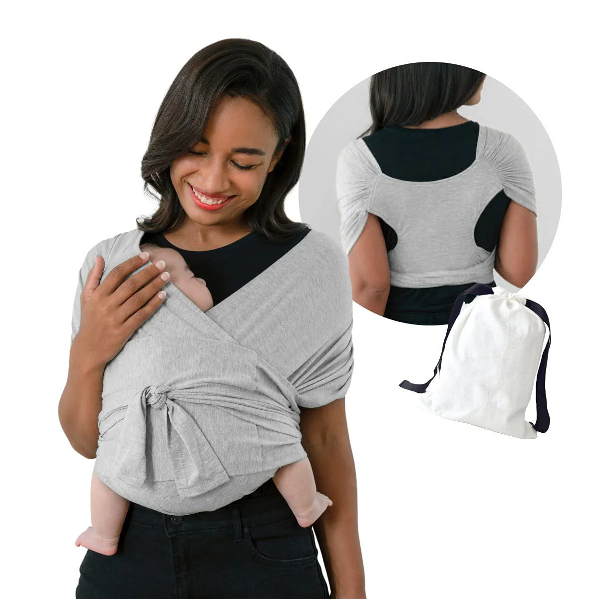 Summer Cotton Cross Simple  Baby Carrier - Image 6