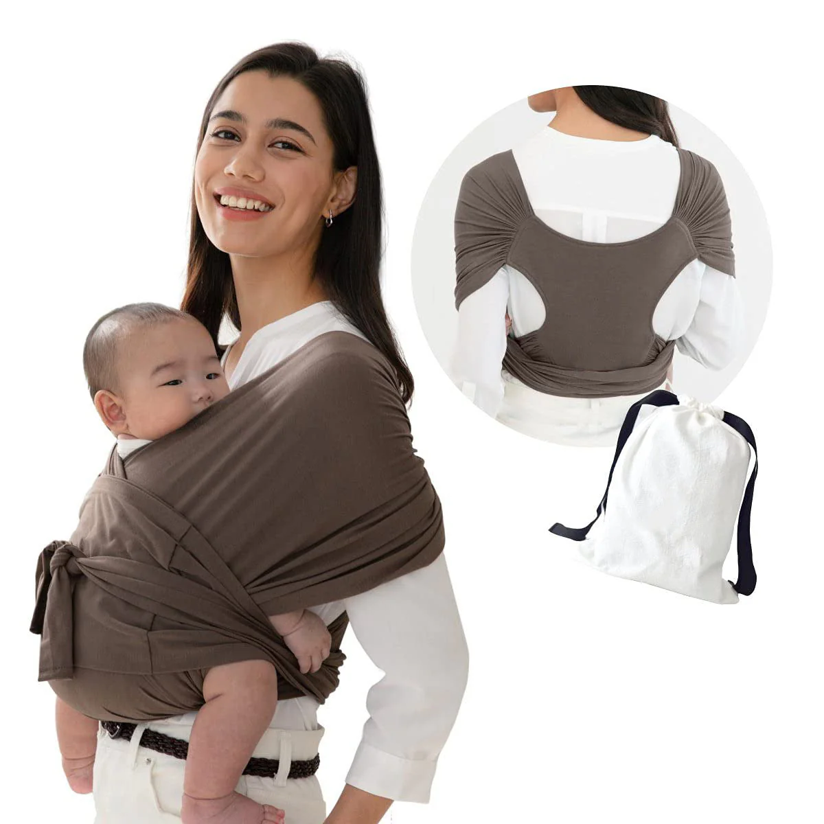 Summer Cotton Cross Simple  Baby Carrier - Image 8