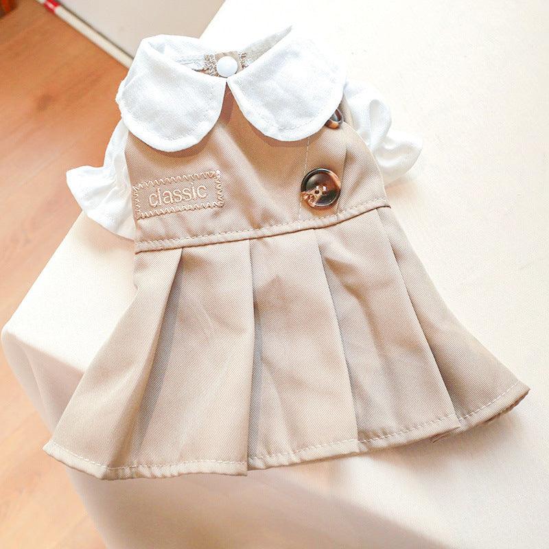 Summer Khaki Dog Coat - Image 6