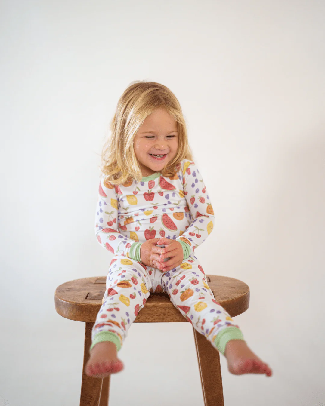 Summertime Fruits Bamboo Pajamas - Image 2