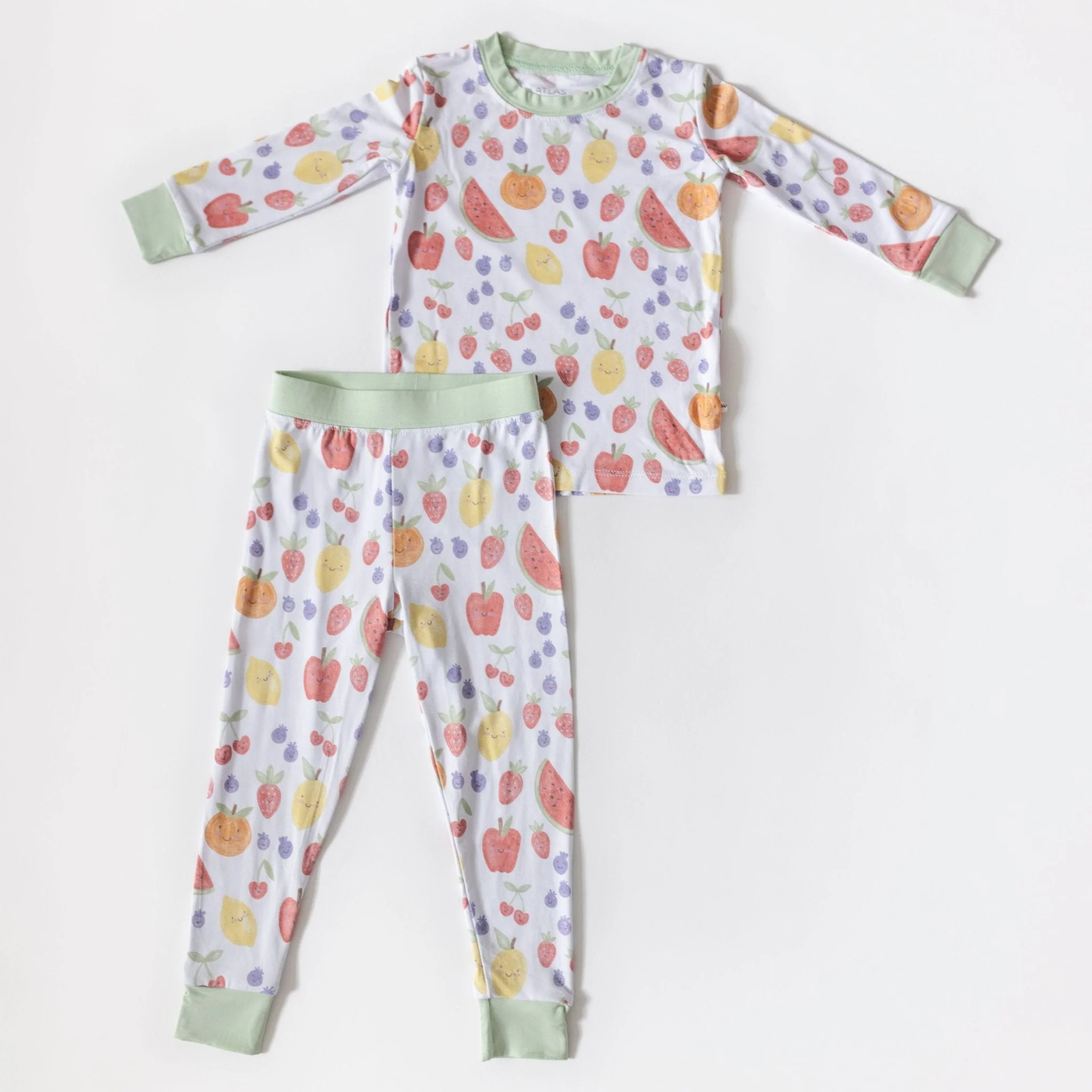 Summertime Fruits Bamboo Pajamas - Image 3