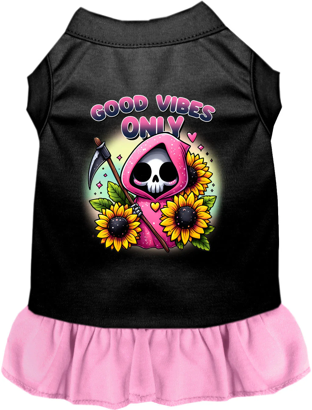 Sun Flowers and Scythes Pet Dress - Image 5