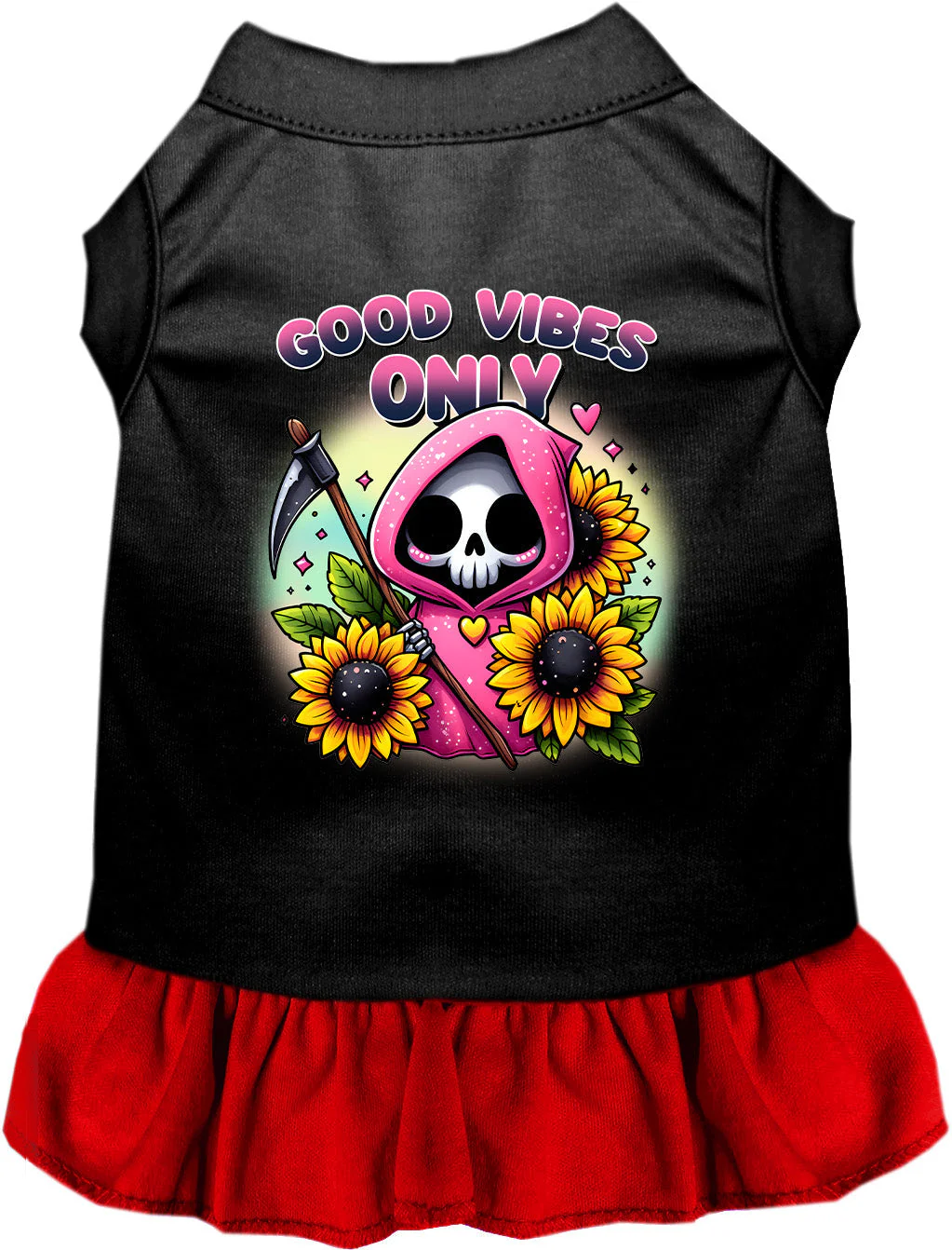 Sun Flowers and Scythes Pet Dress - Image 6