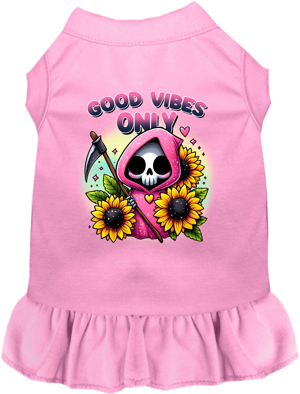 Sun Flowers and Scythes Pet Dress - Image 8