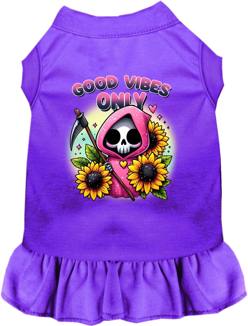 Sun Flowers and Scythes Pet Dress - Image 9