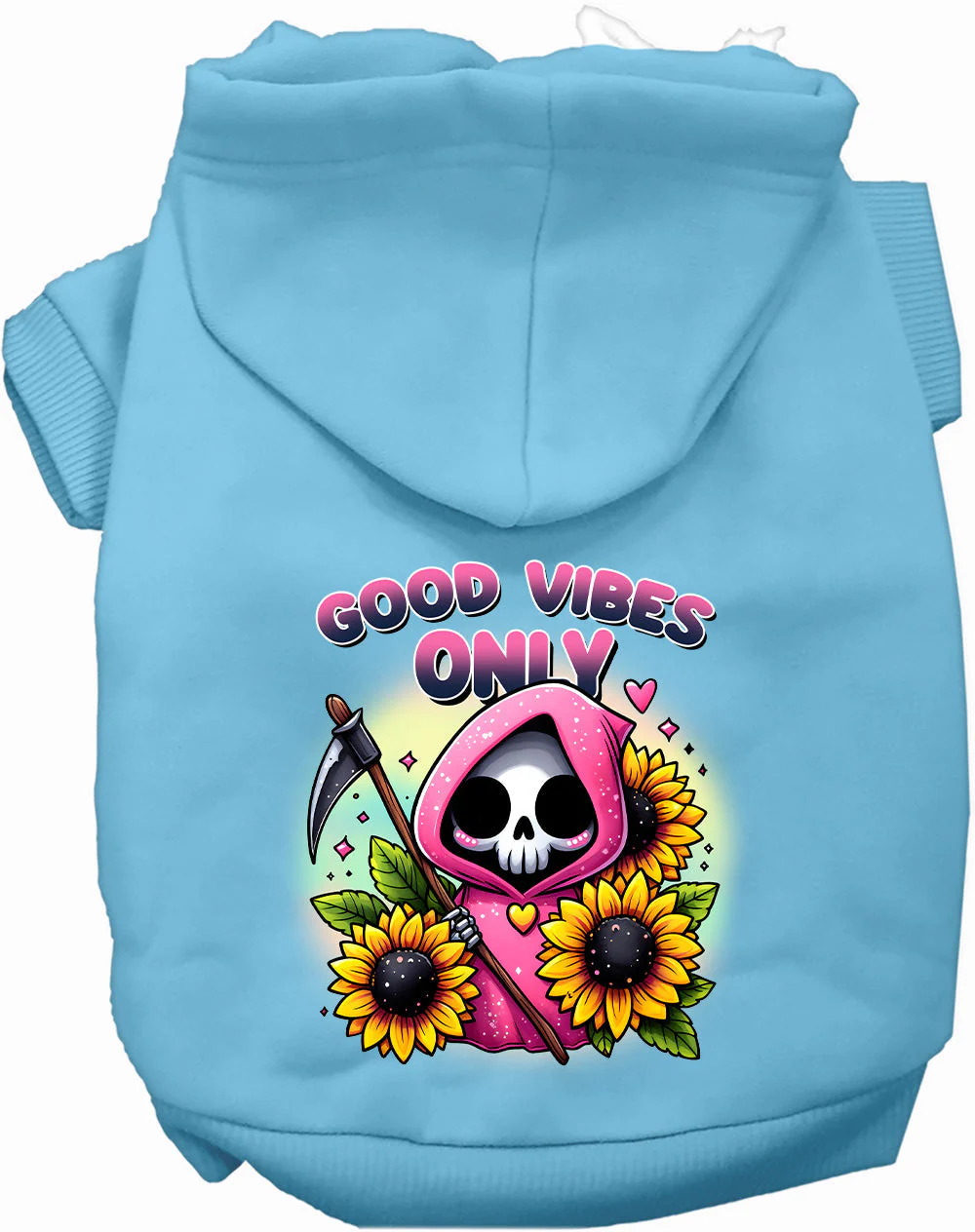 Sun Flowers and Scythes Pet Hoodie - Image 3