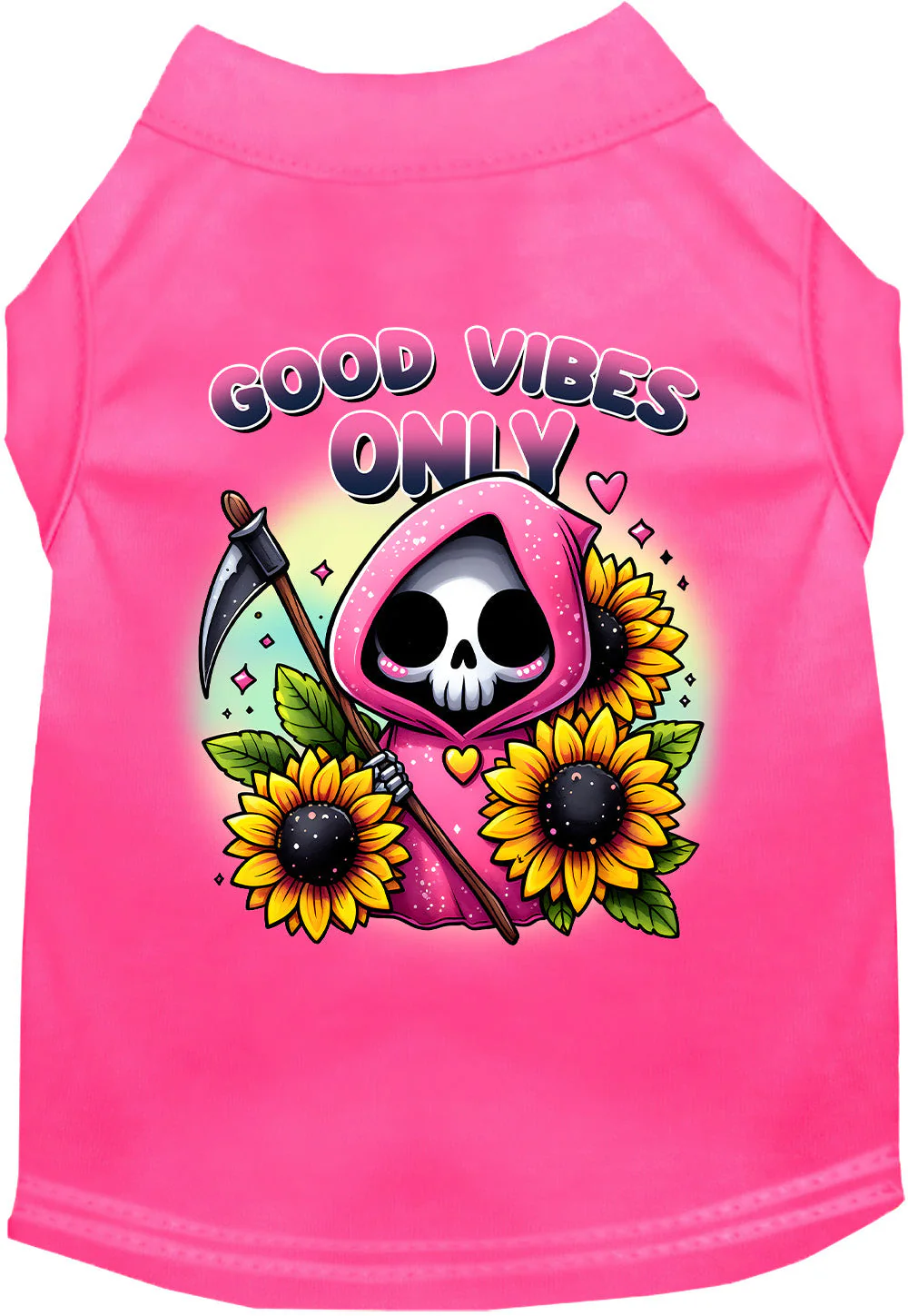 Sun Flowers and Scythes Pet Shirt - Image 4