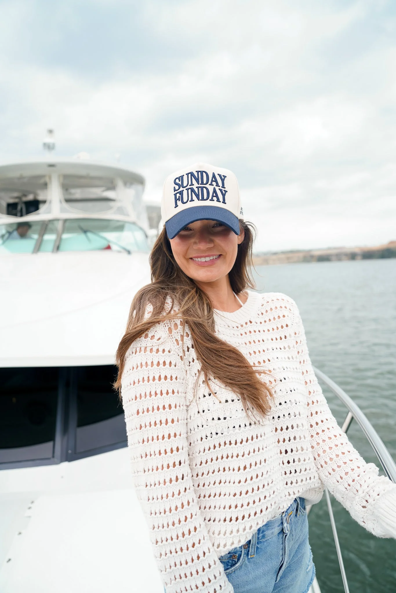 Sunday Funday - Vintage Trucker Hat - Image 3