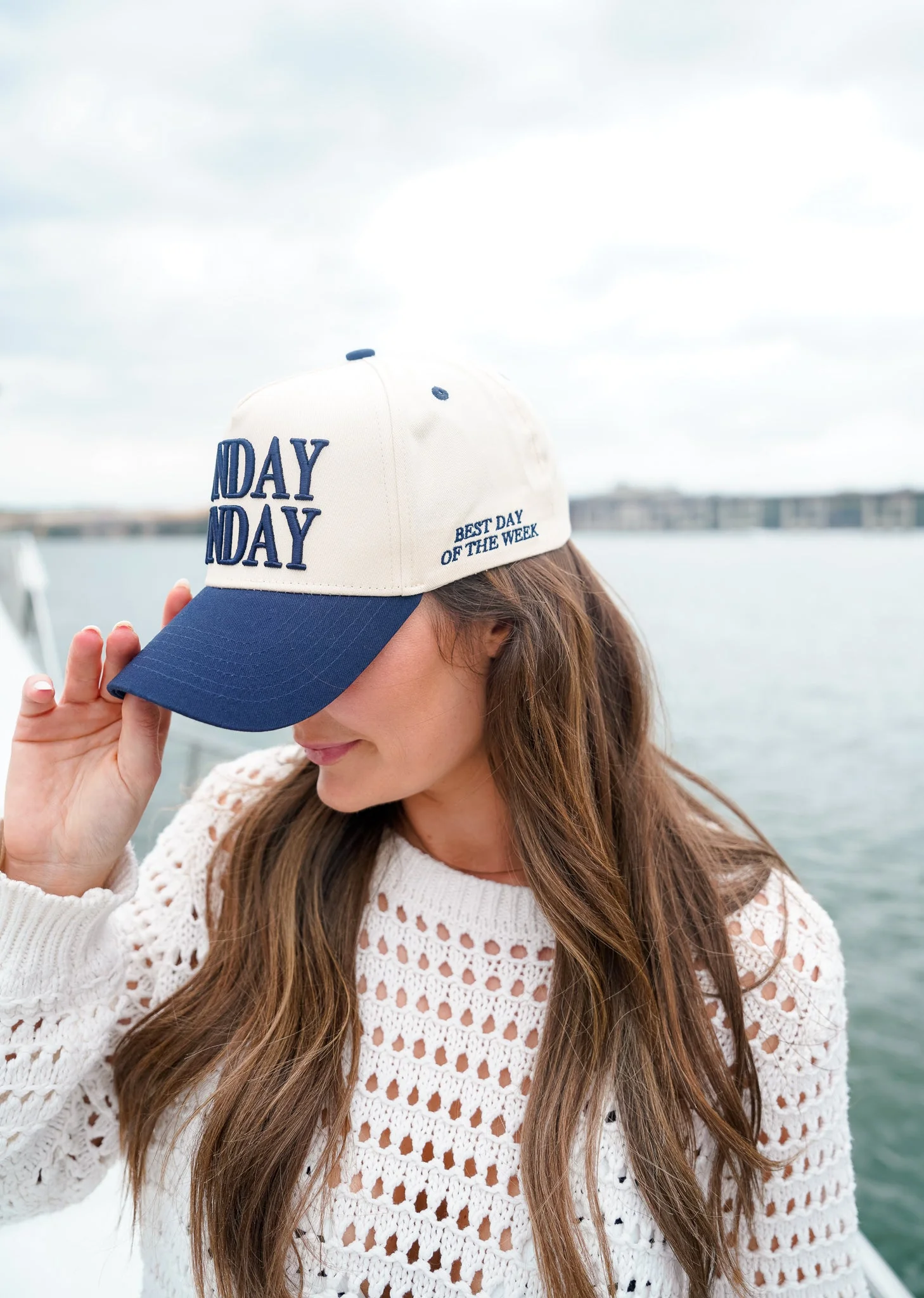 Sunday Funday - Vintage Trucker Hat - Image 5