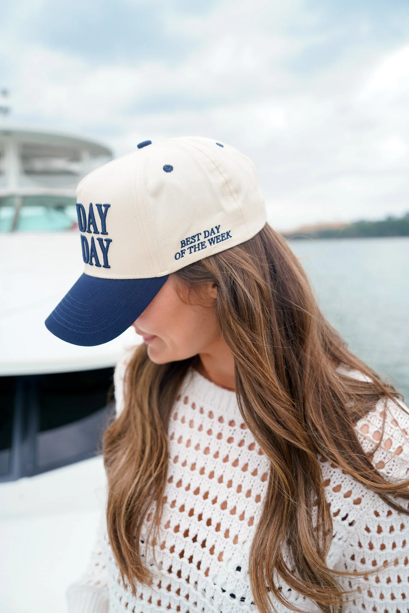Sunday Funday - Vintage Trucker Hat - Image 6