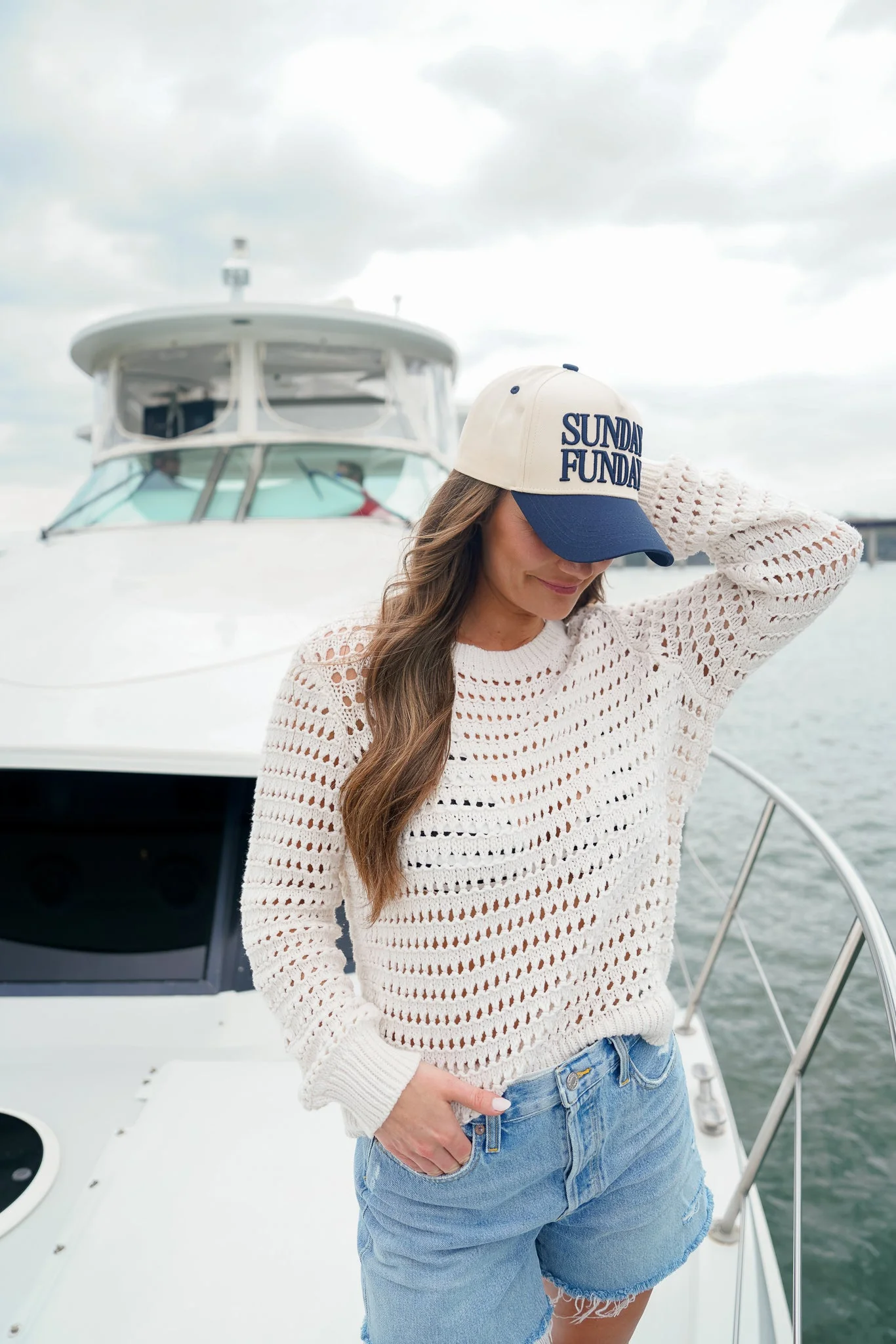 Sunday Funday - Vintage Trucker Hat - Image 9