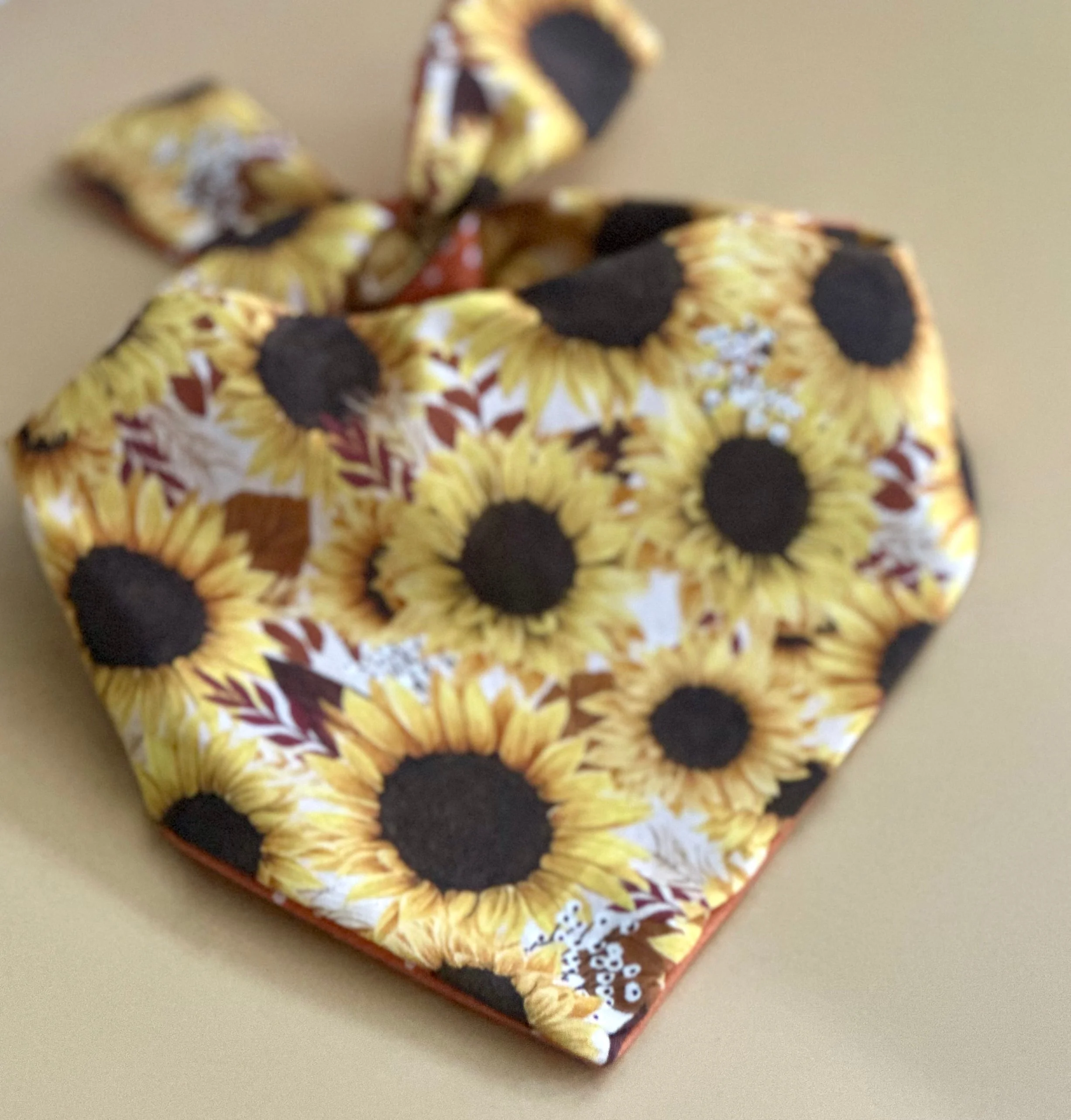Sunflower Dog Bandana - Image 2